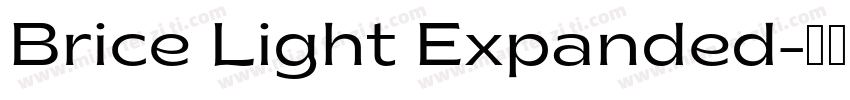 Brice Light Expanded字体转换
